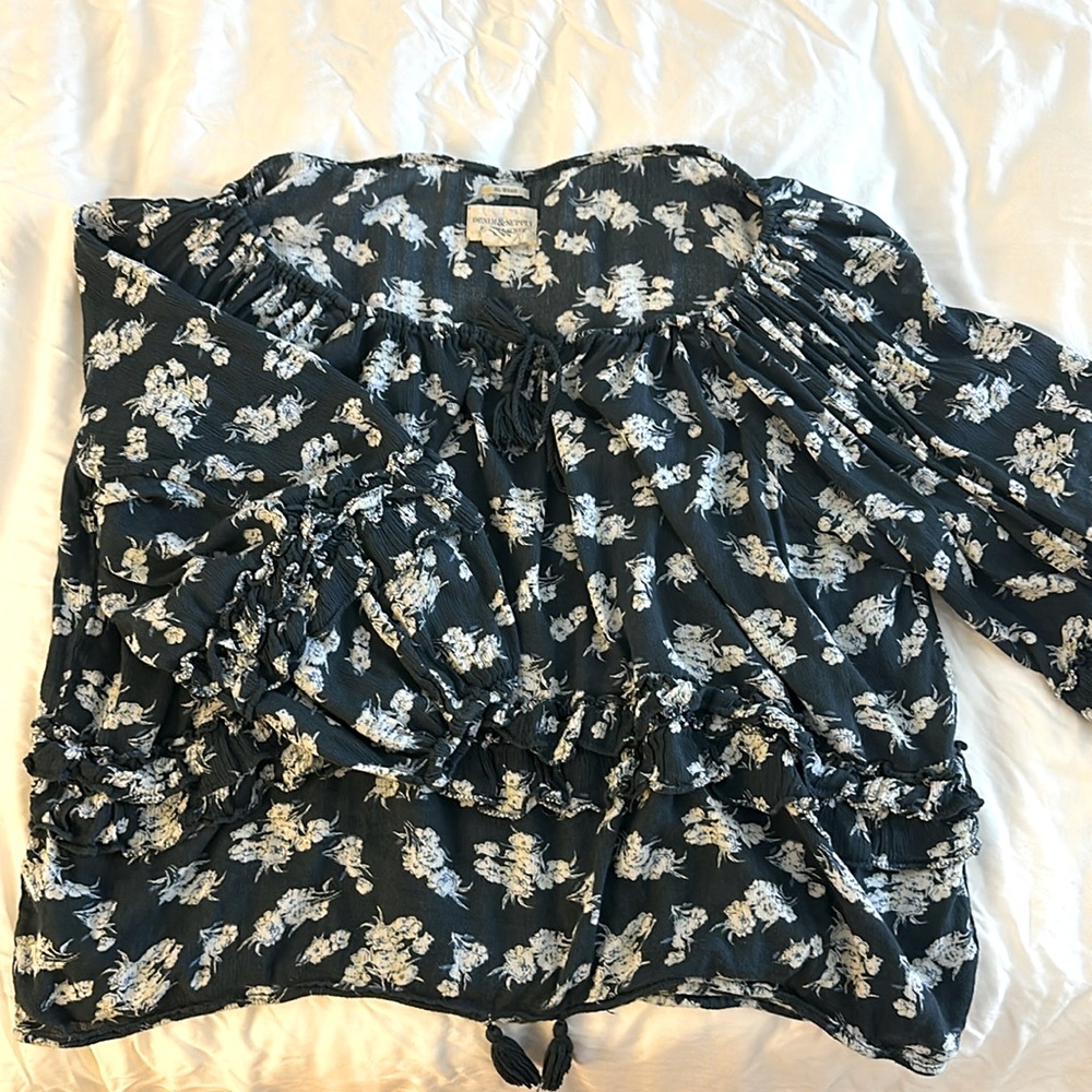 Ralph Lauren Denim & Supply Floral Boho top